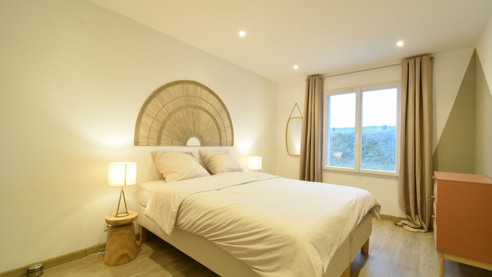 La chambre beige